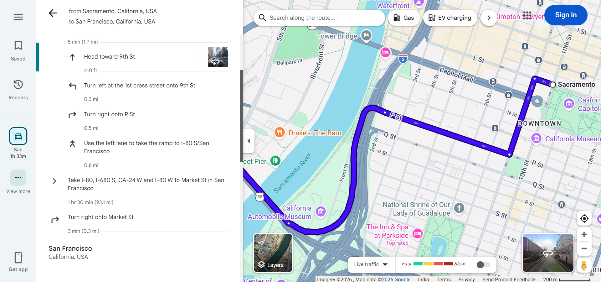 Google Maps Mileage Calculator Tool